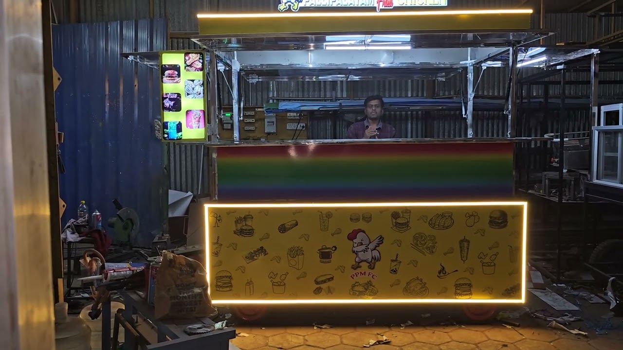 Buபட்ஜெட் 20 ஆயிரத்திலிருந்து 1 ஒரு லட்சம்  வரைக்கும் Next level food cart ,truck and kiosk model .