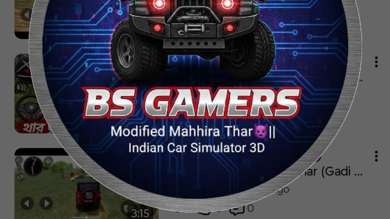 Modified Mahindra Thar😈Games:Indian White Thar (Gadi Wala Games) Car Game Android Game - #2026