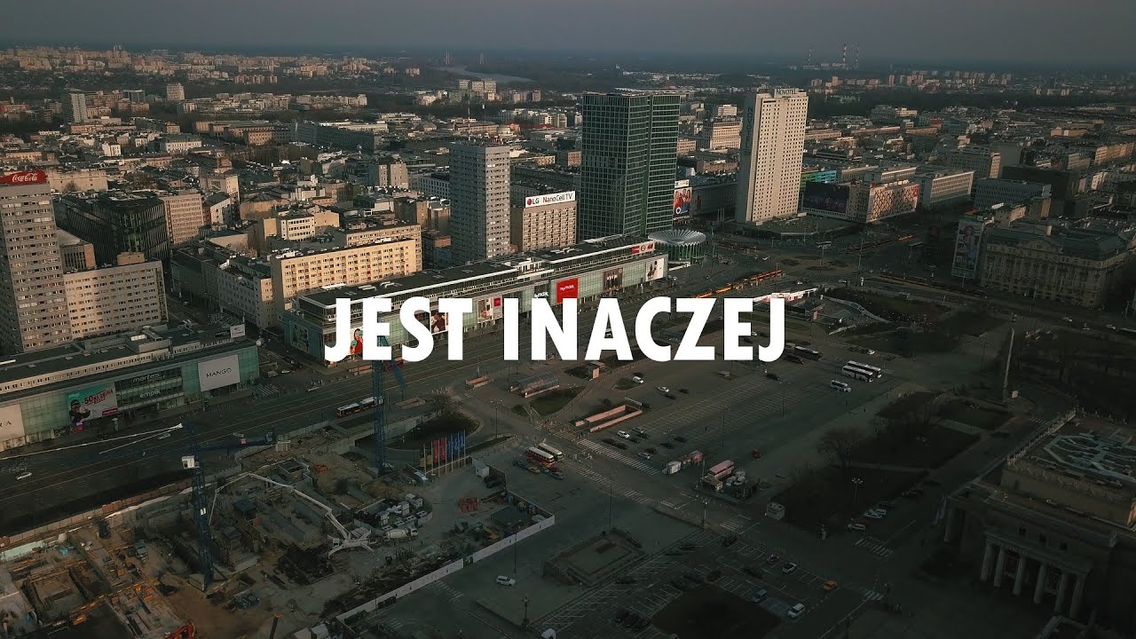Tak naprawdę wygląda WARSZAWA #ZostańWDomu