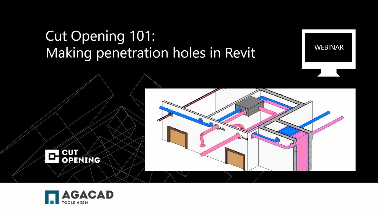 Cut Opening 101: Making penetration holes in Revit