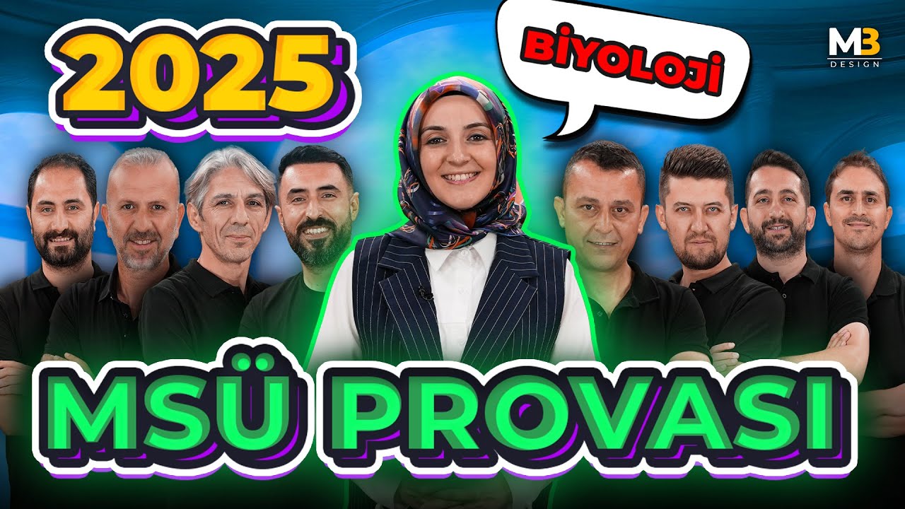 2025 MSÜ PROVASI | MSÜ Biyoloji Deneme Çözümü | TYT Biyoloji