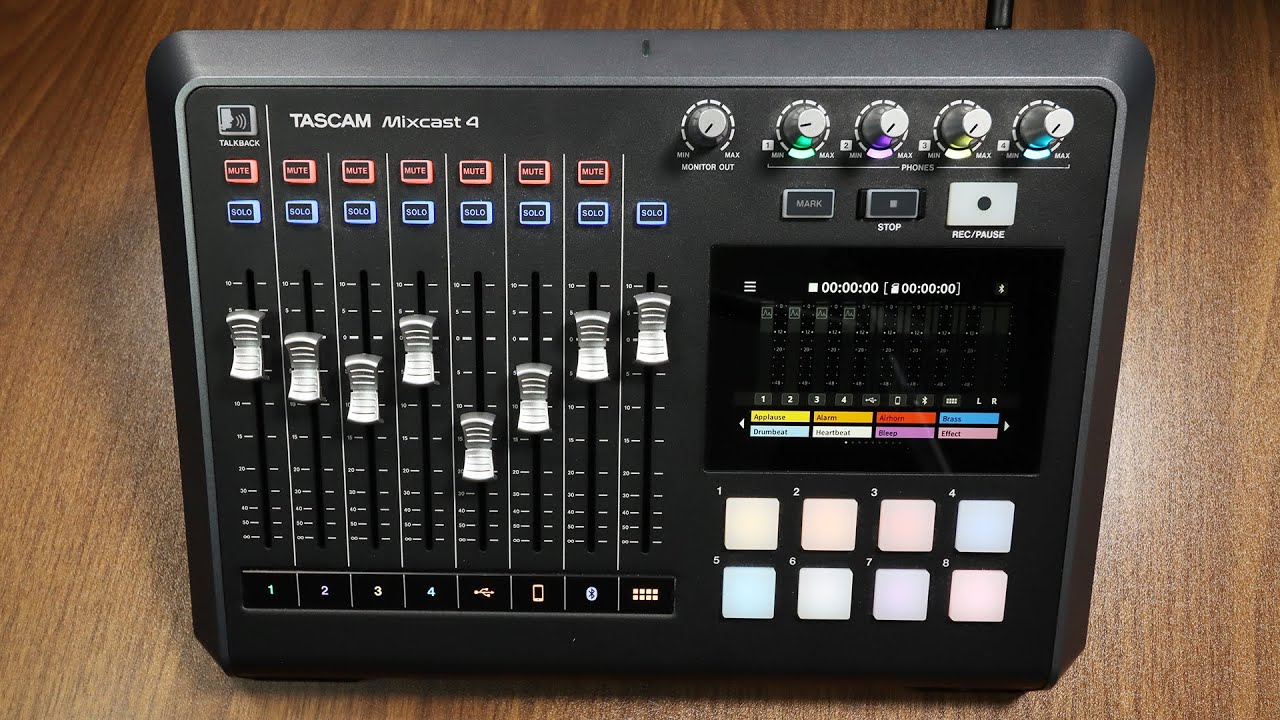 Обзор Tascam Mixcast 4 / Пошаговое руководство / Объяснение