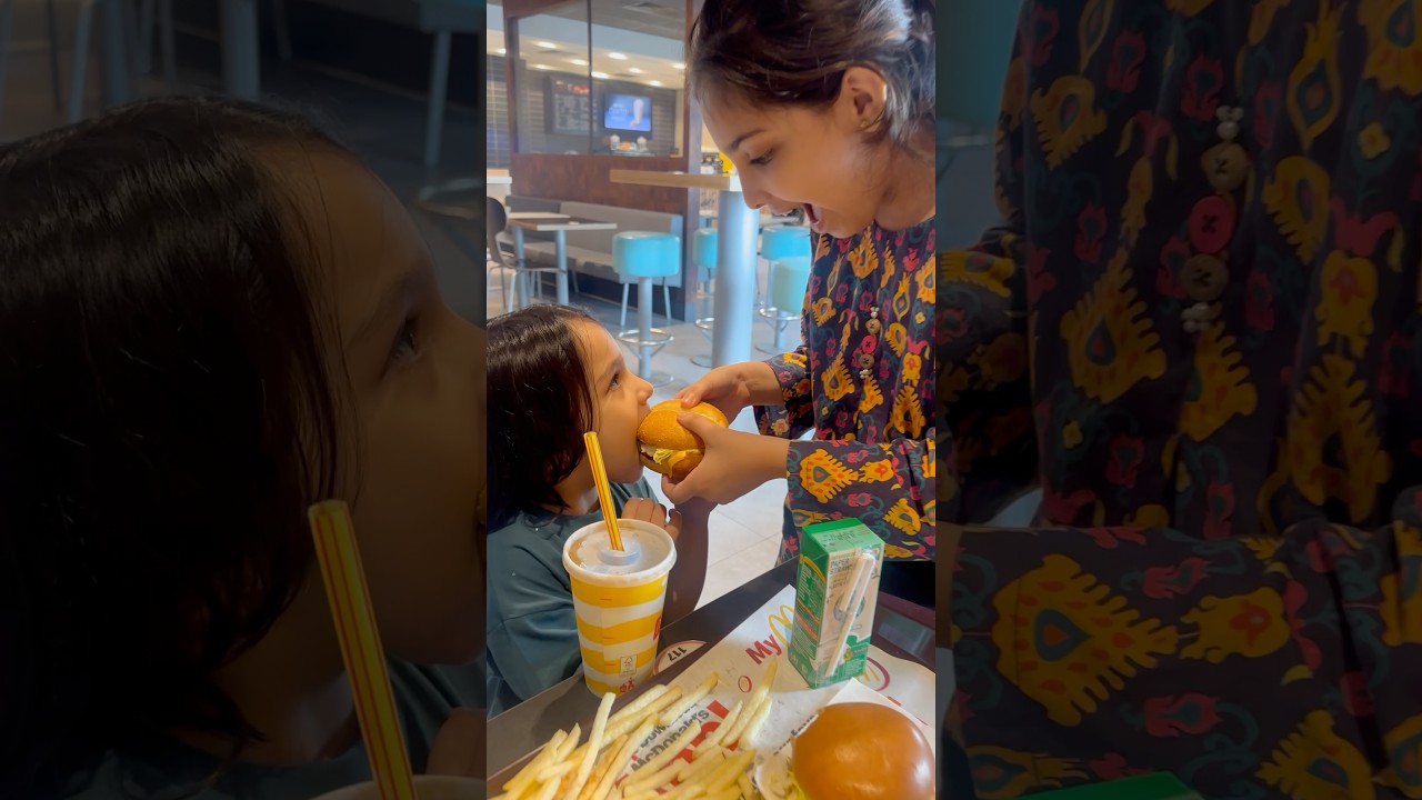 Sisters’ Love & Bond ❤️ | Adorable Sharing is Caring Moment 😊