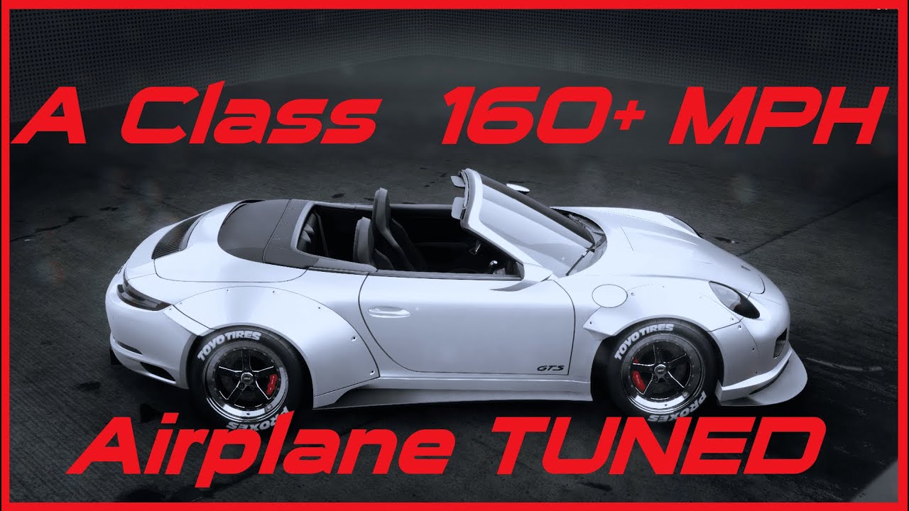 Porsche 911 GTS Cabriolet - A Class Speed - Airplane Build - Need for Speed Unbound