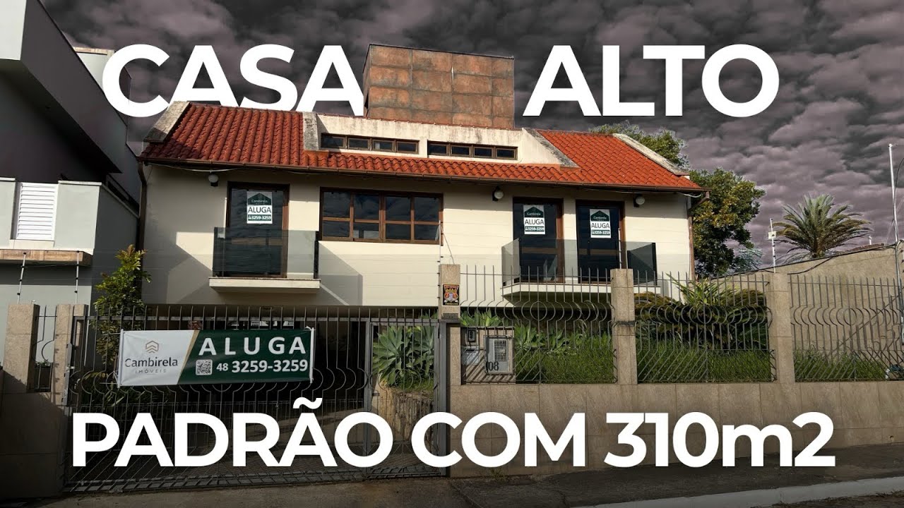 ESSA CASA COM +310m2 VAI TE SURPREENDER! - Cambirela Imóveis