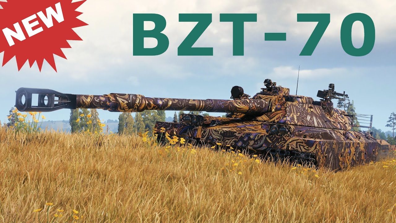 World of Tanks BZT-70 - NEW Tier XI
