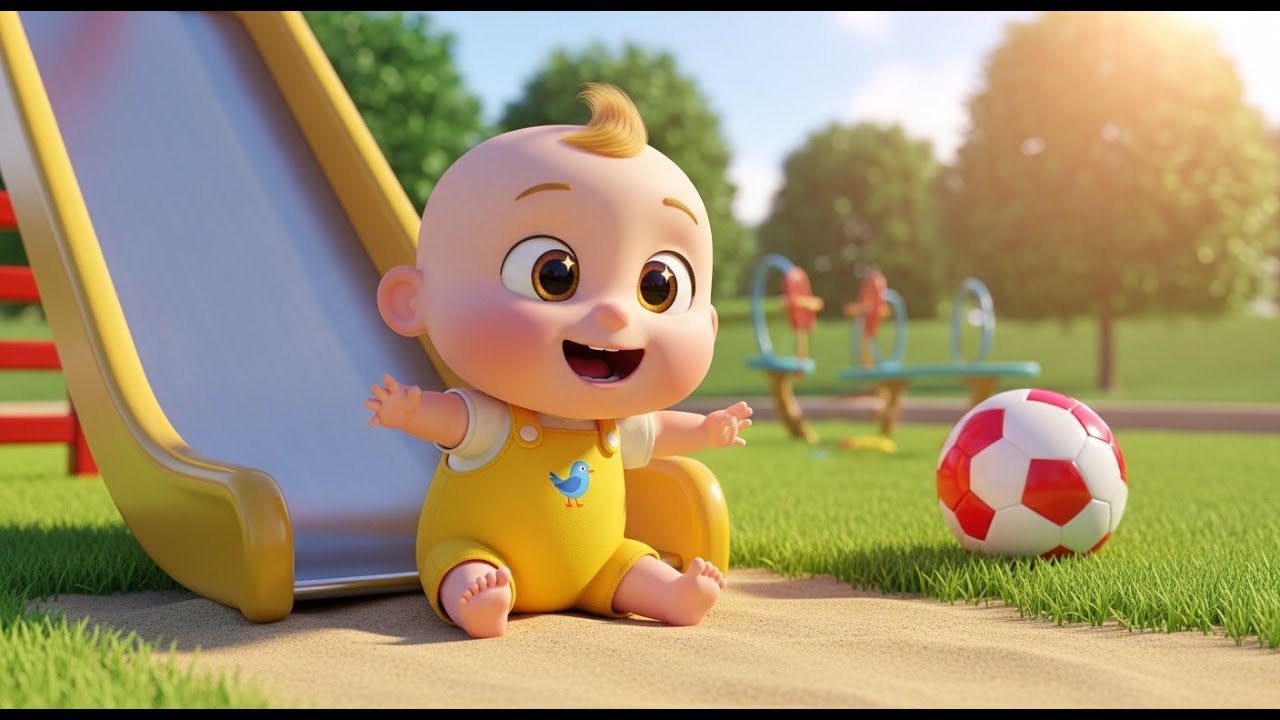 Playground Song for Kids | Fun Baby Playground Adventures | Nursery Rhymes & Kids Songs