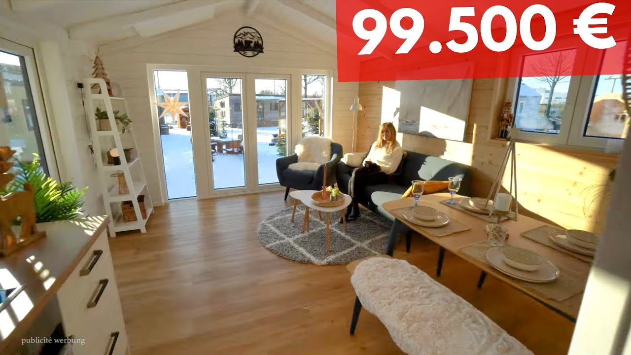 Perfekt für alleinlebende Paare 99.500 € ! Komplettes Modul Haus Tiny Houses Chalet Rügen Flensburg