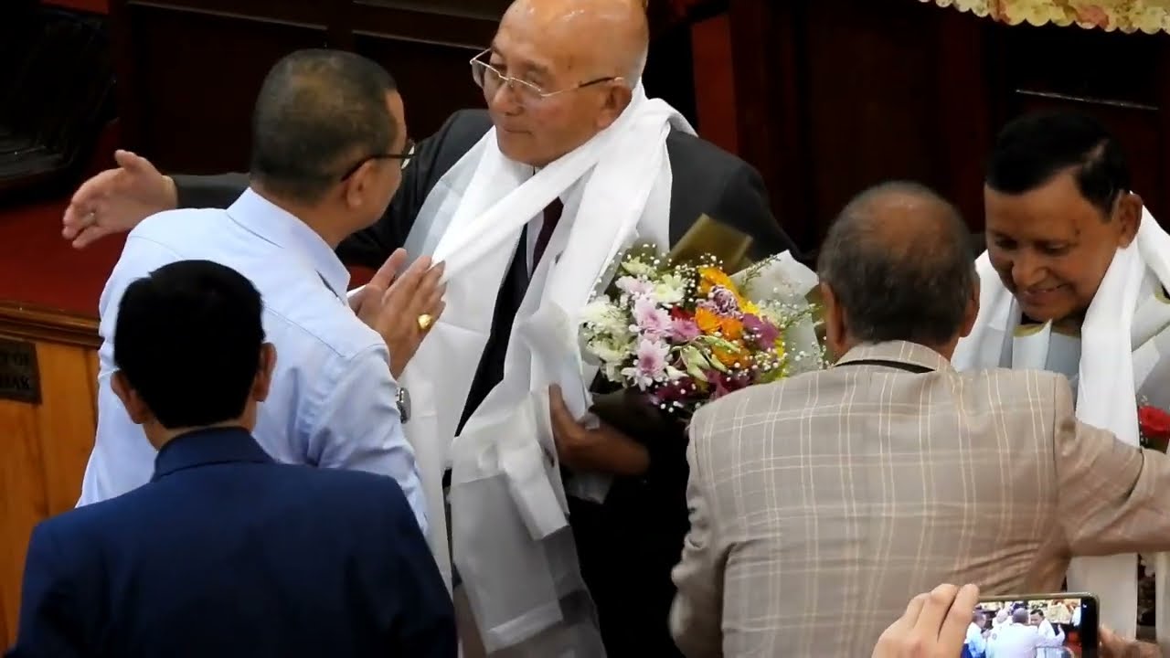 RETIREMENT // FAREWELL SERVICE OF OUR BELOVED PASTOR P. S. TINGBO AND PASTOR M. B. RUCHAL