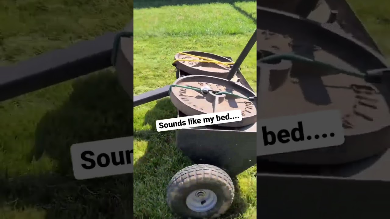 Pull behind aerator #kotg