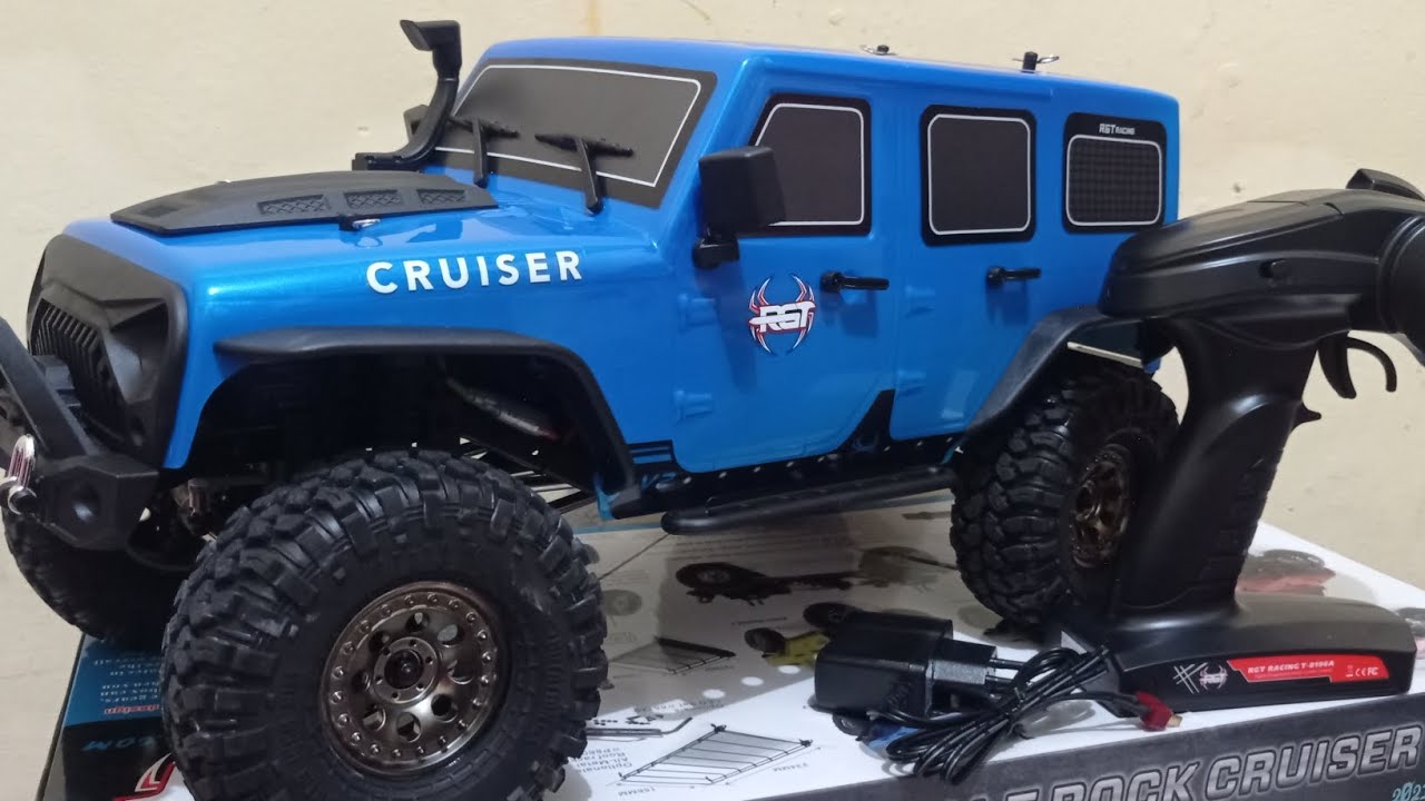 Unboxing RC rgt RGT EX86100 adventure, rubicon skala 1/10 RTR