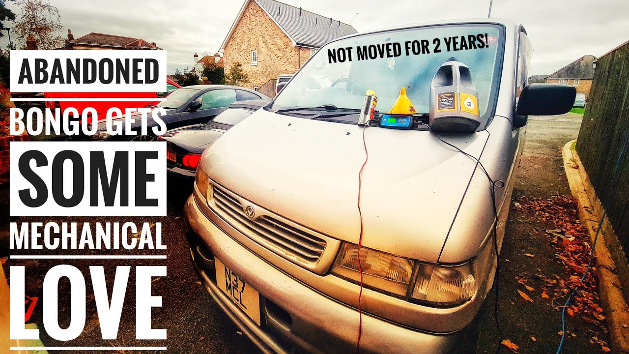 Essential works with a van that hasn't moved for 2 years..