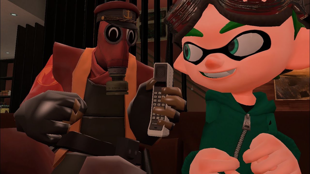[Gmod/TF2/Splatoon] Elke And David Prank Call