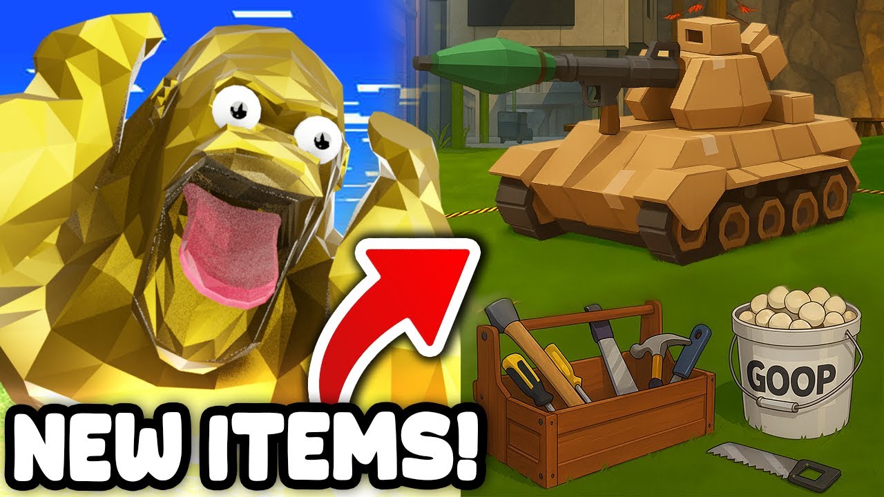 I Built 9 OVERPOWERED GOOP WEAPONS in Animal Company! (Animal Company VR)