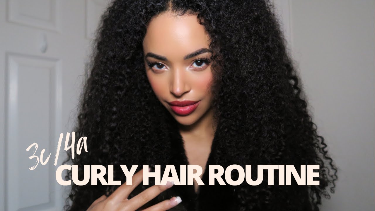 My Curly Hair Routine 3c/4a