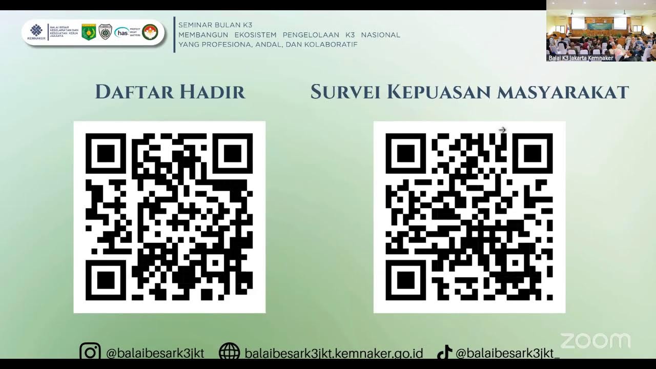 SEMINAR BULAN K3 - DAY 1 Chemicals Hazard at Workplace
