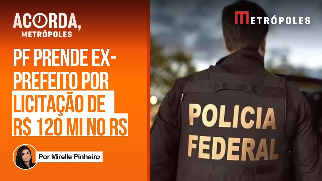 Enchente no RS: PF prende ex-prefeito por licitação de R$ 120 milhões