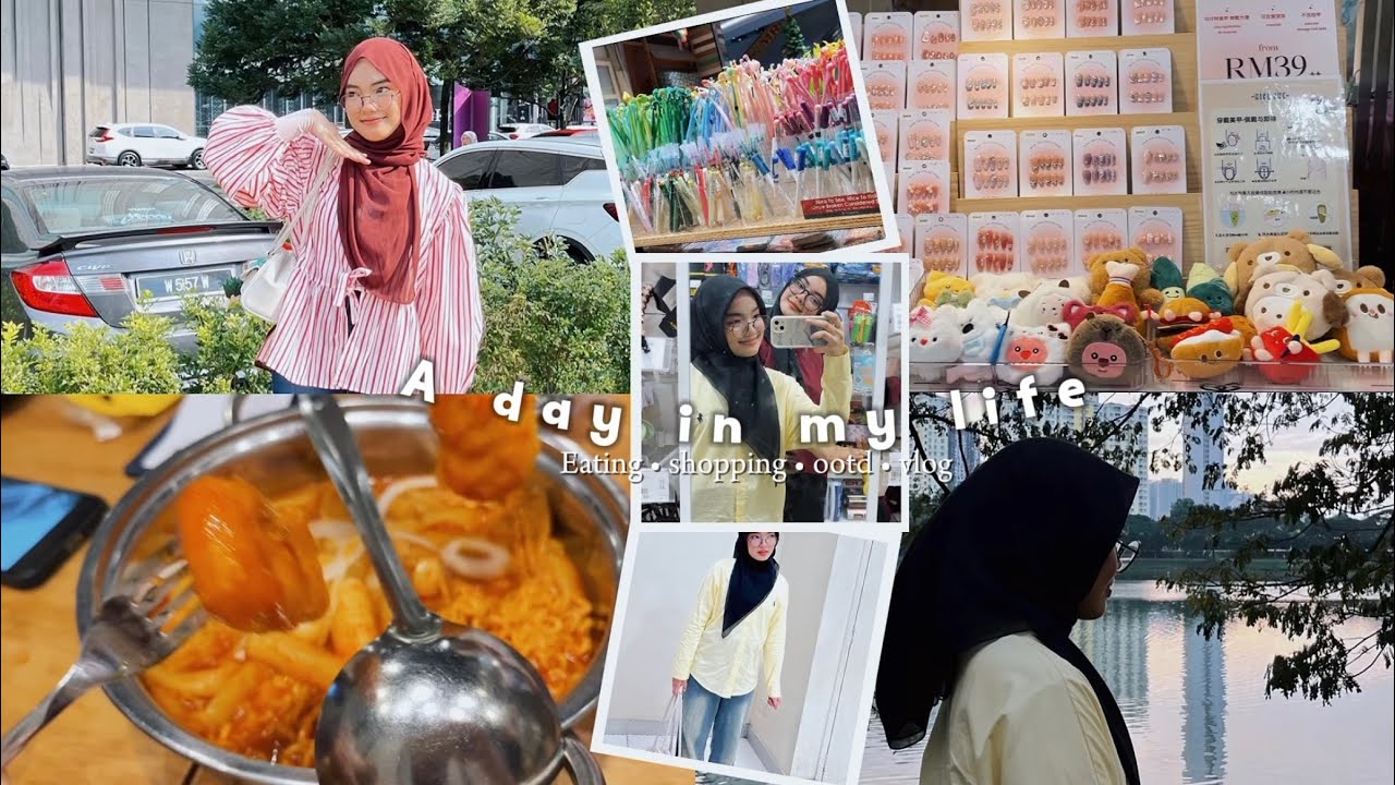 A day in my life✨|| malaysia🇲🇾eating•shopping•ootd•vlog