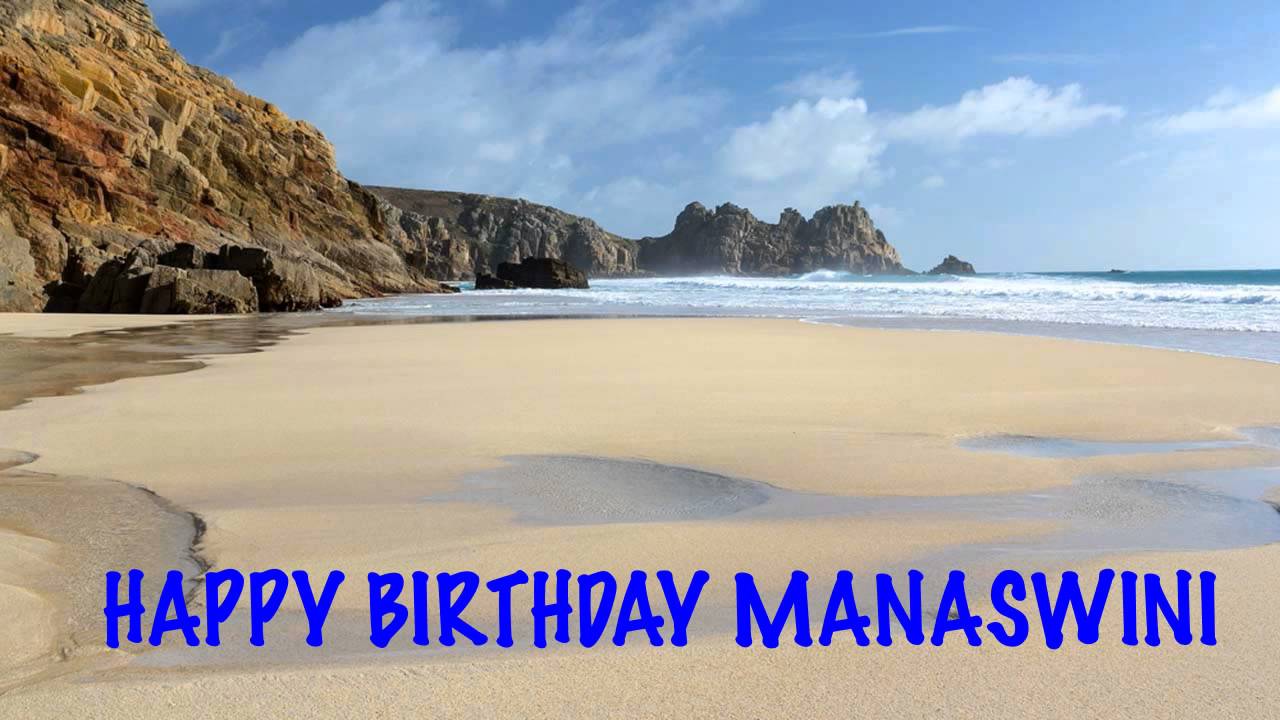 Manaswini   Beaches Playas - Happy Birthday