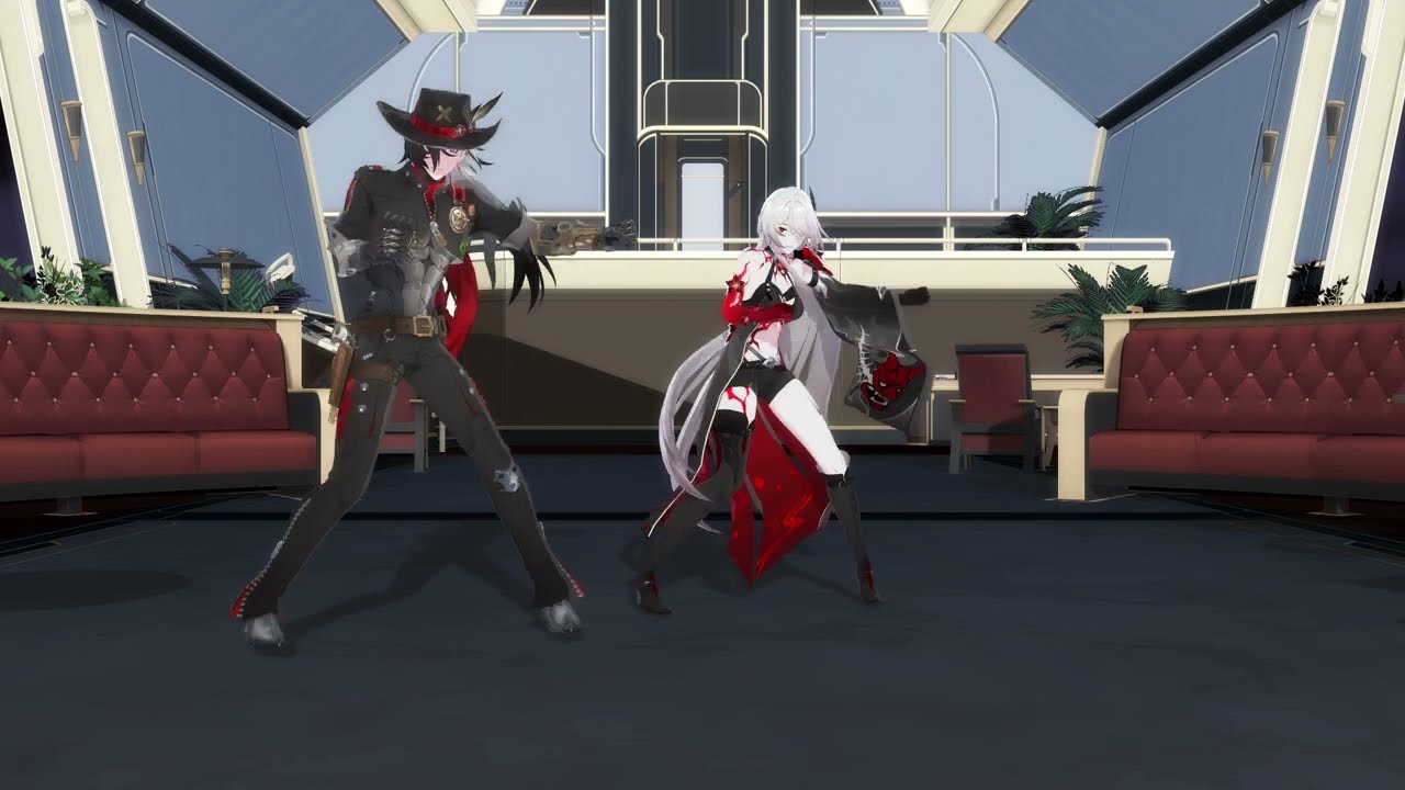 【崩スタ / Honkai : Star Rail MMD】 Specialist 【Acheron & Boothill】