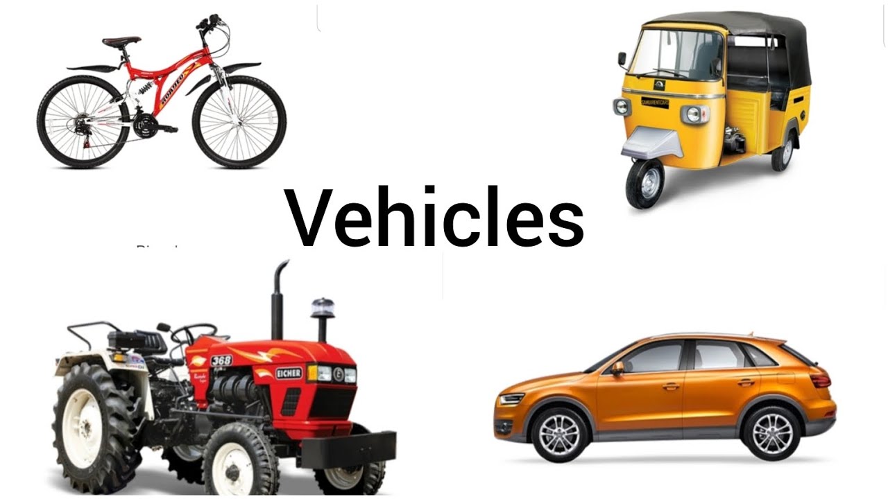 Vehicles Name for Kids | Types of Vehicles | Transport for Children