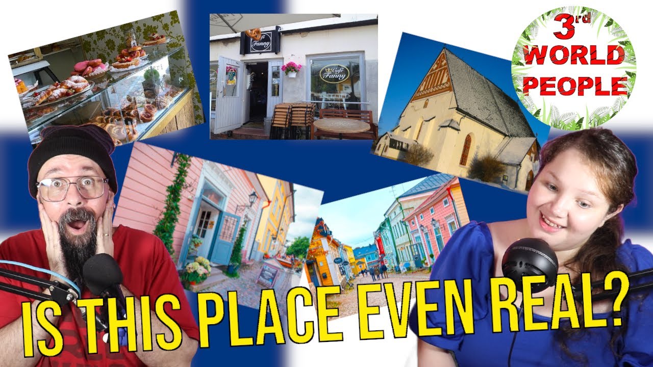 3rd WORLD PEOPLE DISCOVER A MAGICAL FINNISH TOWN | FINLAND REACTION