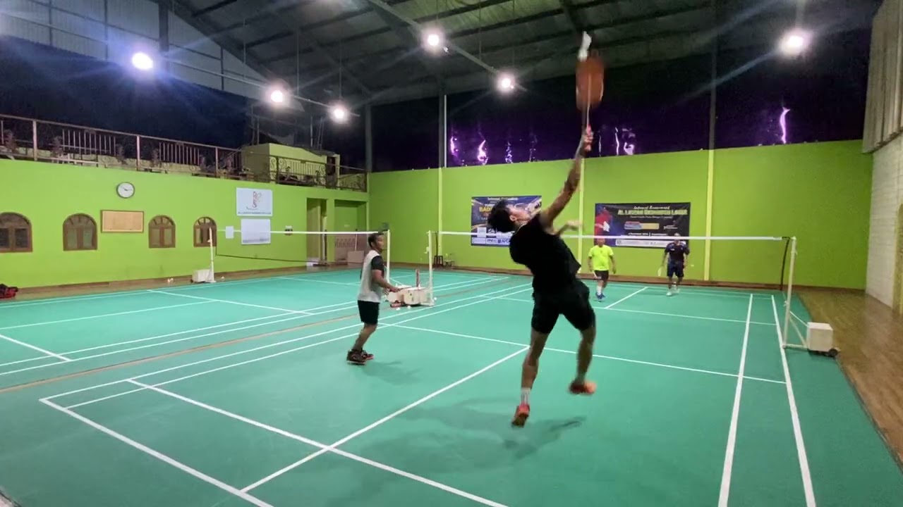 Tri/Sarwo🥇vs Icam/Ajo #Allauzah #BadmintonIndonesia #Badminton 🎗️✨🥊