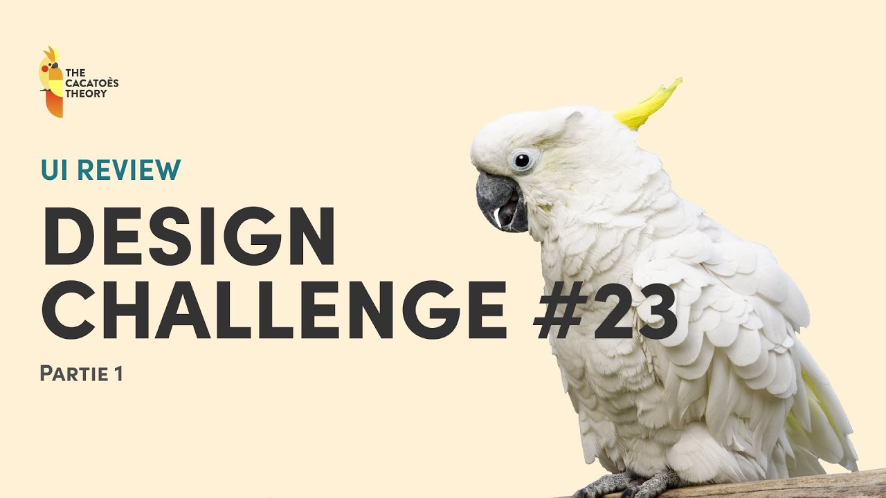 [Live] UI Review -  Design Challenge #23 | Partie 1