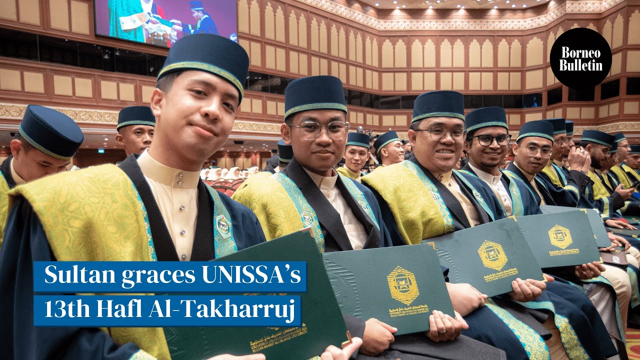 Sultan graces UNISSA's 13th Hafl Al-Takharruj