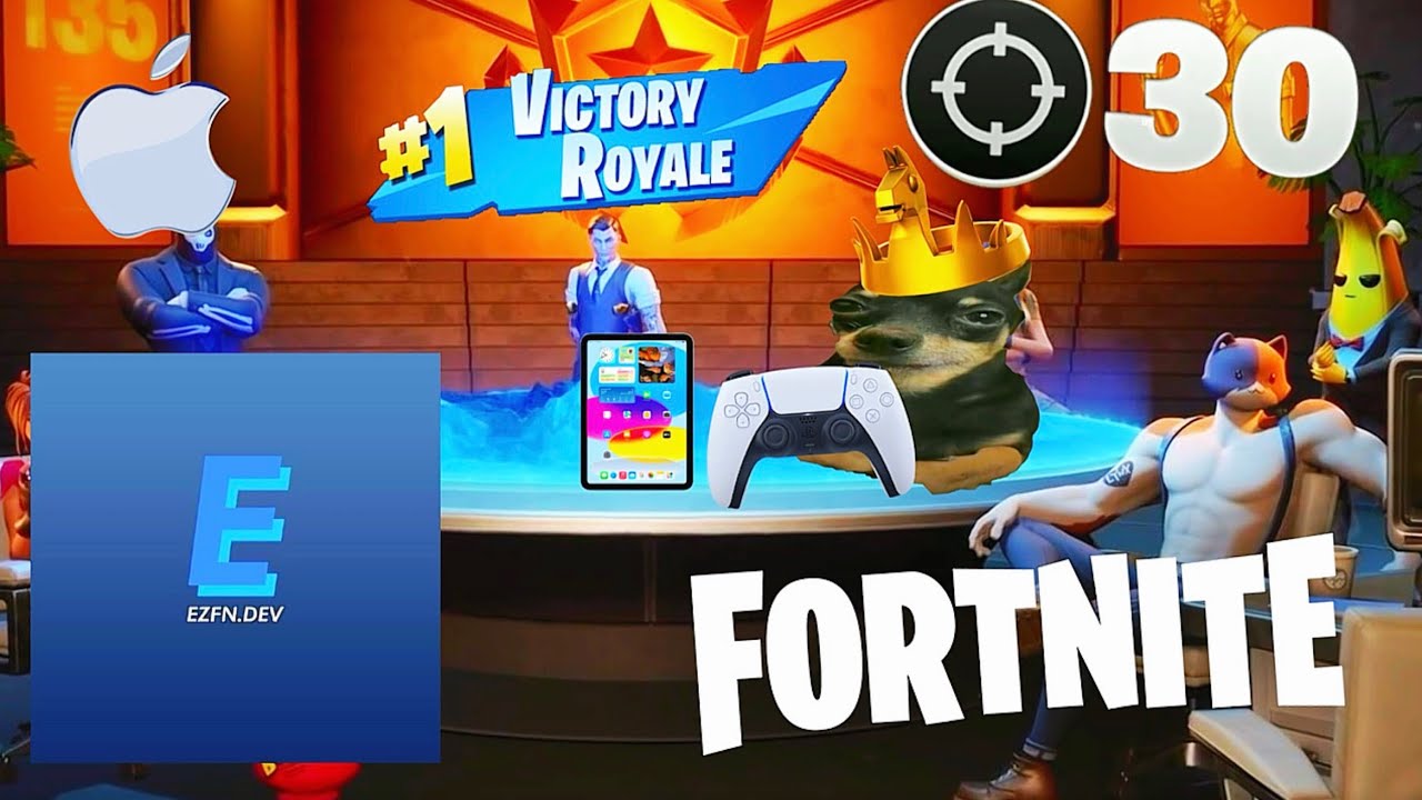 EZFN Chapter 2 Season 2 On IOS ( controller )