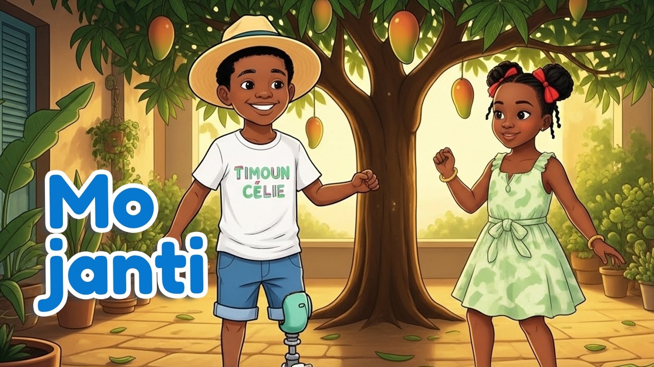 Mo janti - Kind words | Chante an kreyòl pou timoun aprann bon mannyè