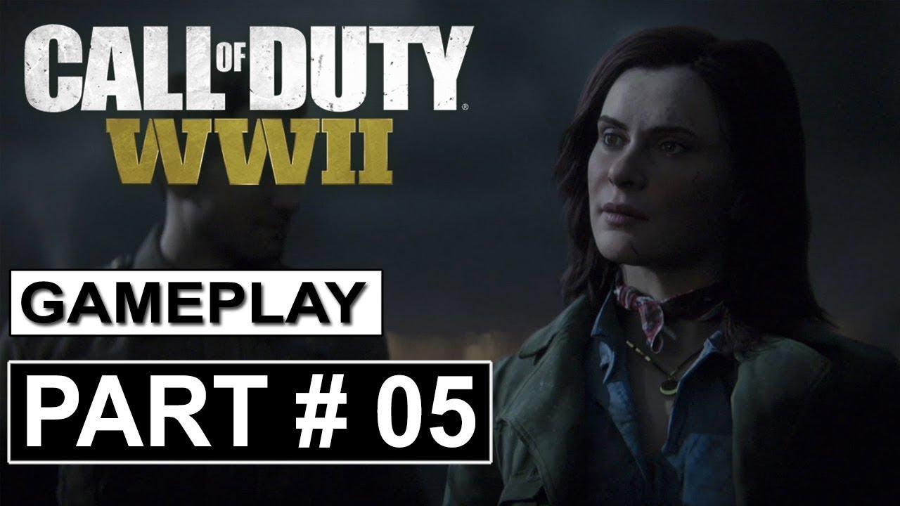 Bella Dayne Call of Duty WW2 Liberation of Paris Mission 5