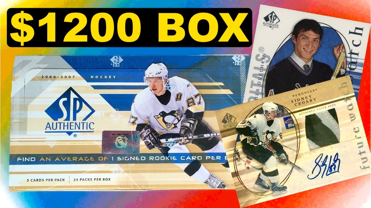 САМЫЙ УДИВИТЕЛЬНЫЙ ПРОДУКТ ВСЕХ ВРЕМЕН - 2006-07 SP Authentic Hockey Hobby Box Break
