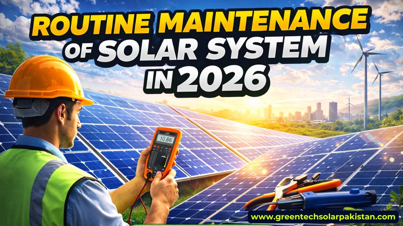 Do solar systems need any routine maintenance? Is there any benefit of getting your system checked?