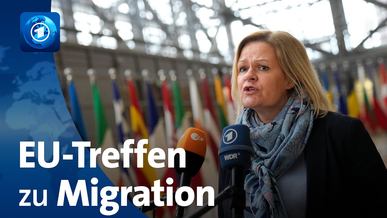 EU-Innenminister:innen beraten über Migrationspolitik