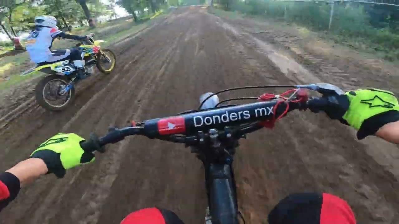 Brommercross cuijk 1ste manche