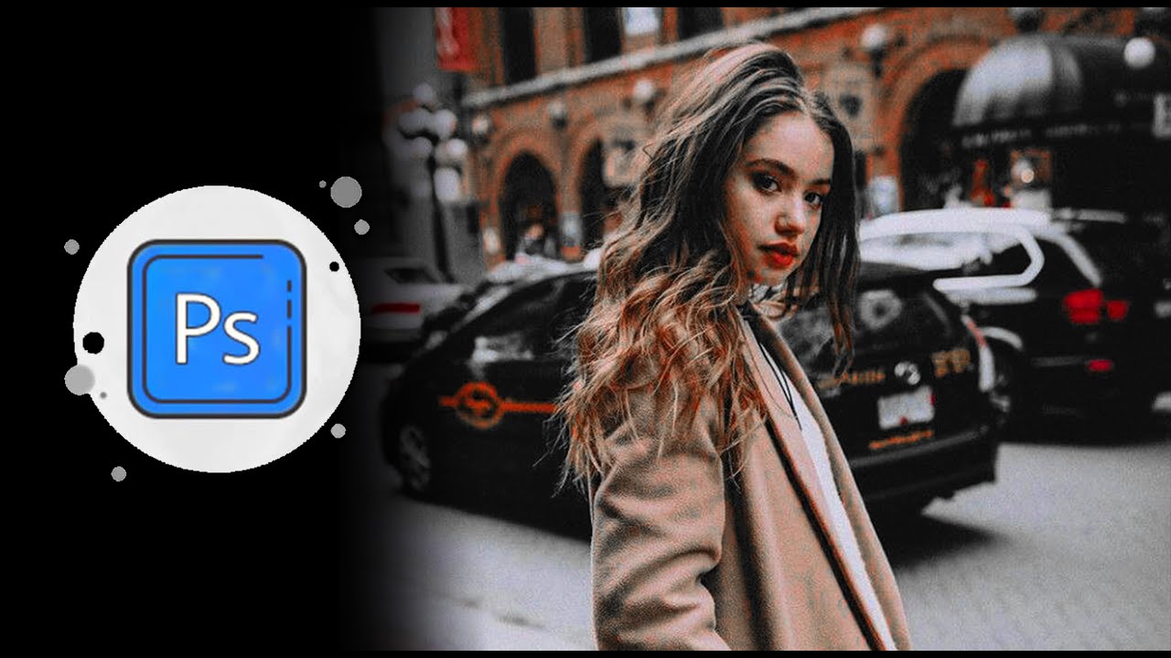 PHOTOSHOP: BLACK COLOR come realizzare questa gradazione di colori #street #black #orange