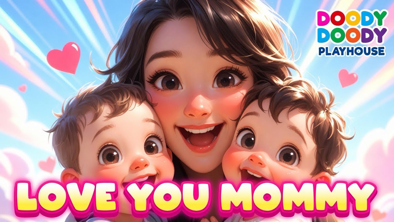 LOVE YOU MOMMY 💖 | Sweet Kids Song for Mom | @DoodyDoodyPlayhouse 