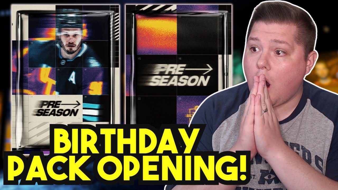 GIANT NHL 25 PACK OPENING FOR MY BIRTHDAY!