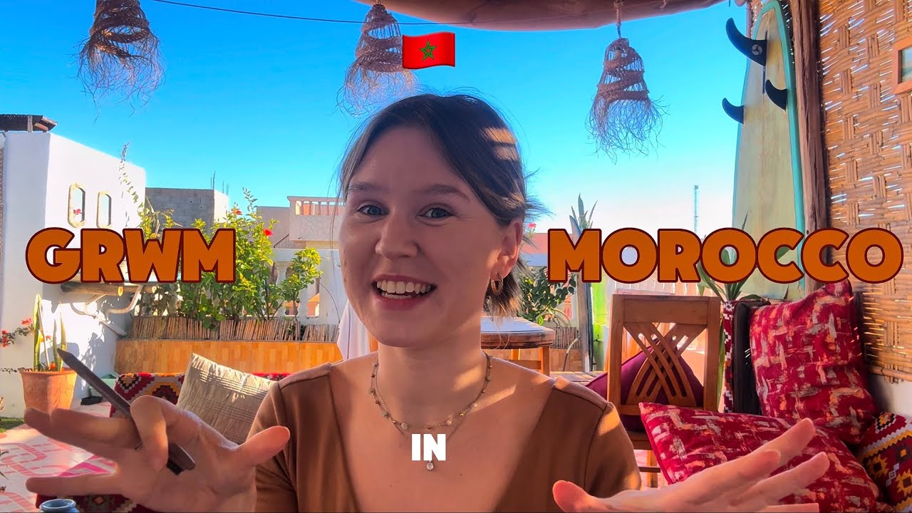 GRWM for a public dance visual in Morocco | “Dynamite by Tyla & Wizkid 🇲🇦
