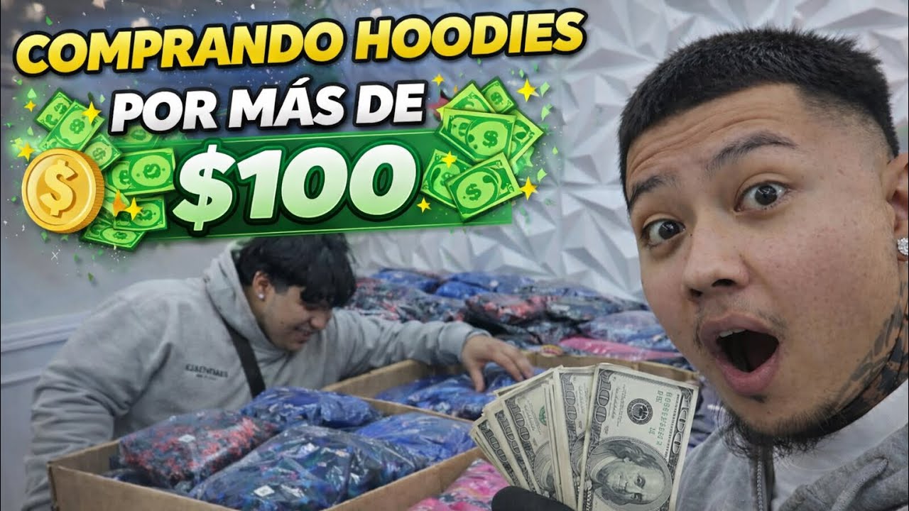 Me compré un hoodie en 100$ ‼️‼️ 