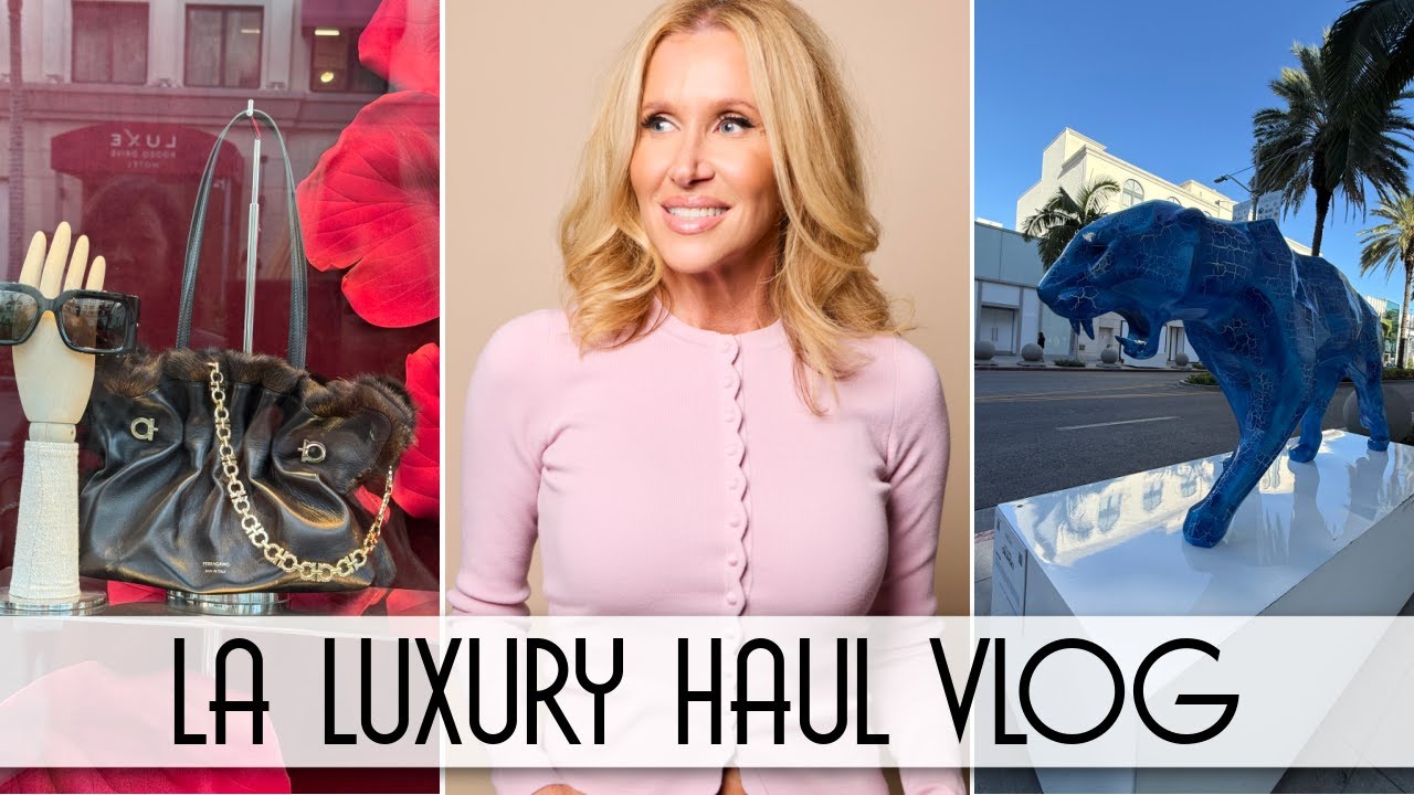 LA TRIP Vlog | YouTube Conference | Rodeo Drive & The Grove Shopping Haul