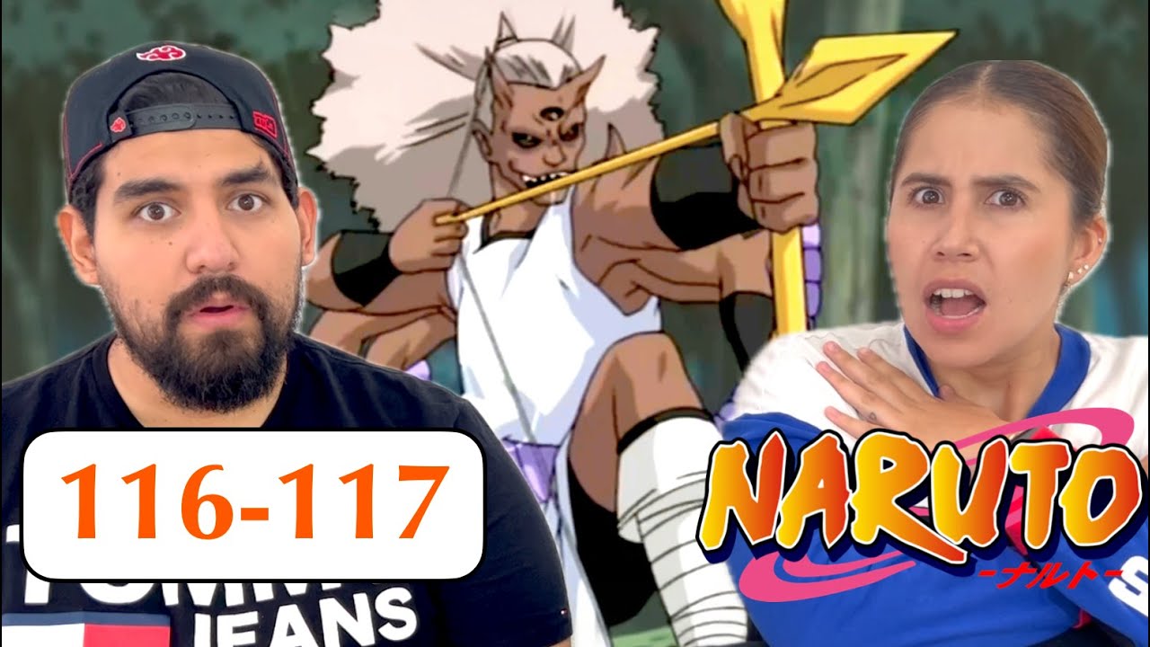 MI ESPOSA REACCIONA POR PRIMERA VEZ A NARUTO capitulo 116-117