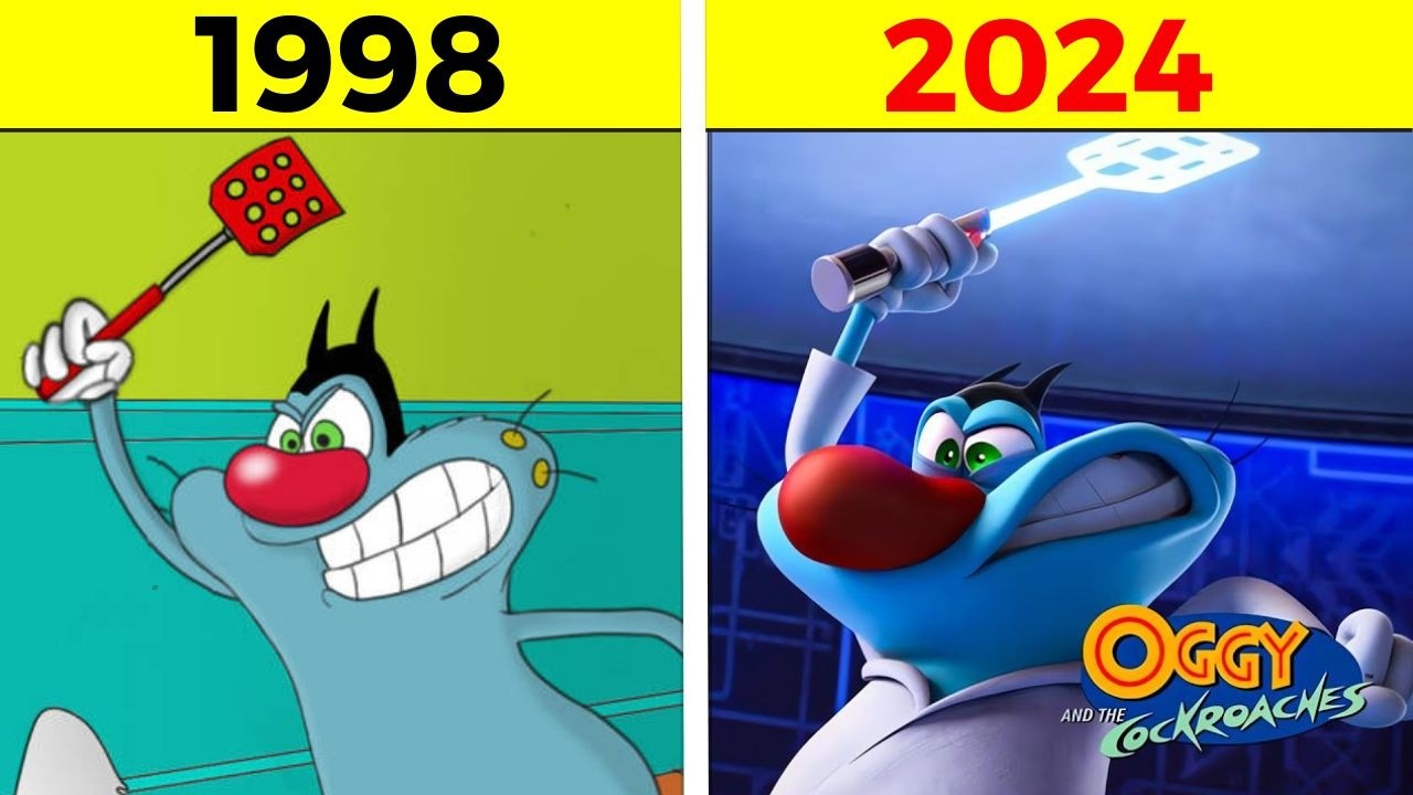 How Your Favourite Cartoons/Anime Have Evolved Over Time ? | Fact Minded