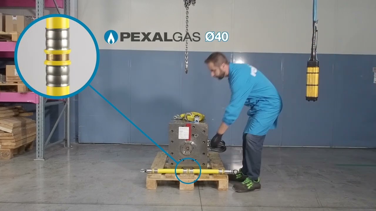 How much can a PexalGas fitting withstand?