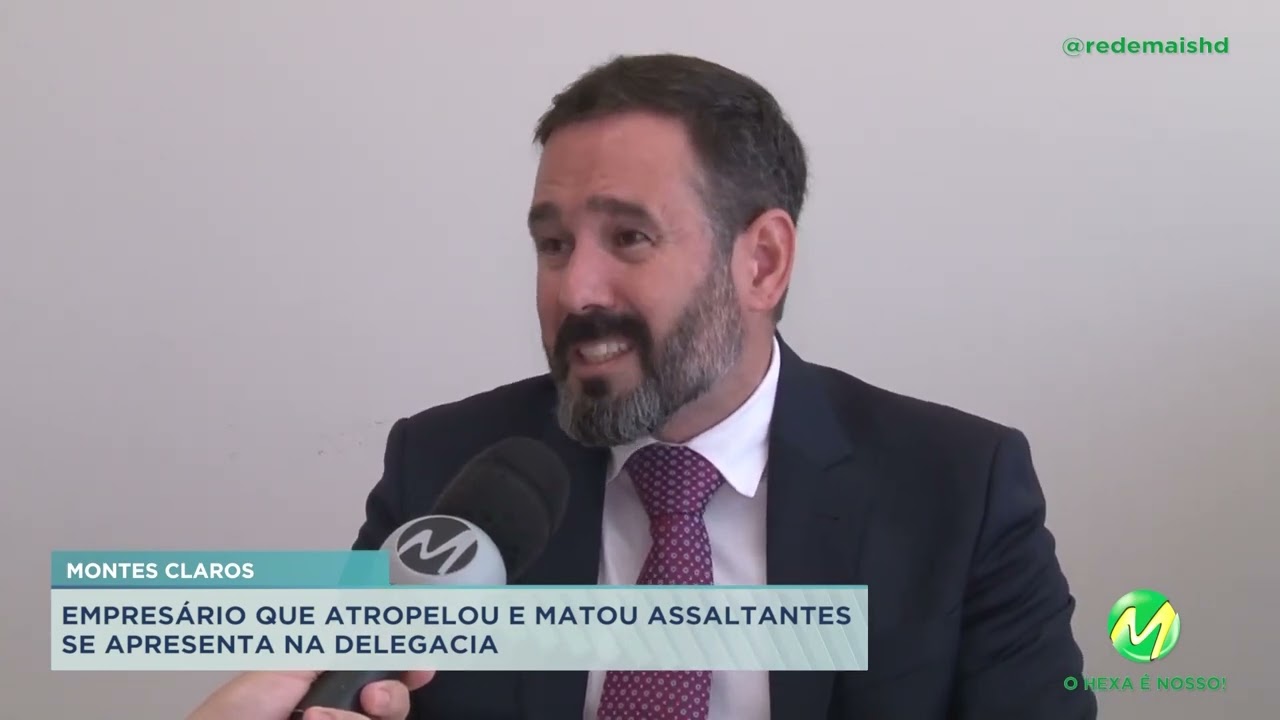 Montes Claros: empresário que matou assaltantes se apresenta à polícia