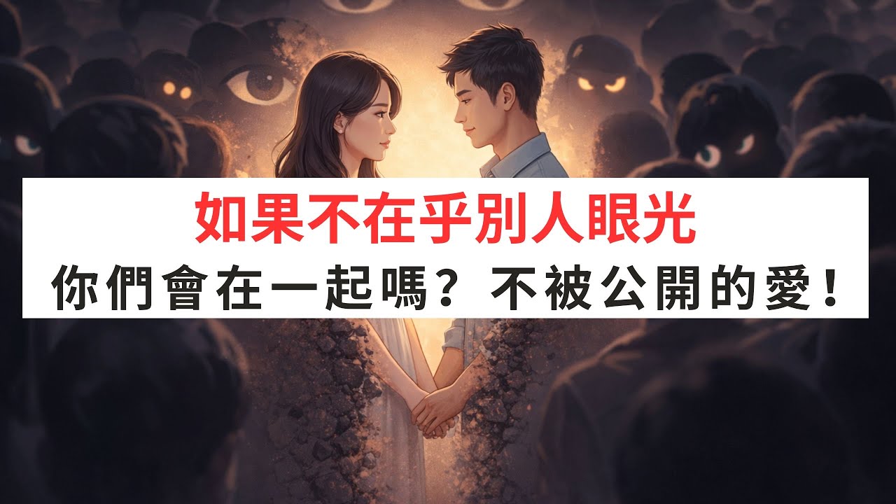 《塔羅測驗》如果不在乎別人眼光，你們會在一起嗎？ 有什麼阻礙？他人眼光會影響你們嗎？你們的愛情狀況？ 