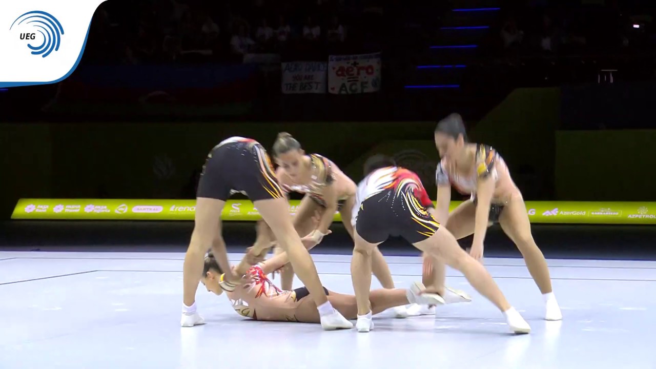 Spain - 2019 Aerobics Europeans, group final