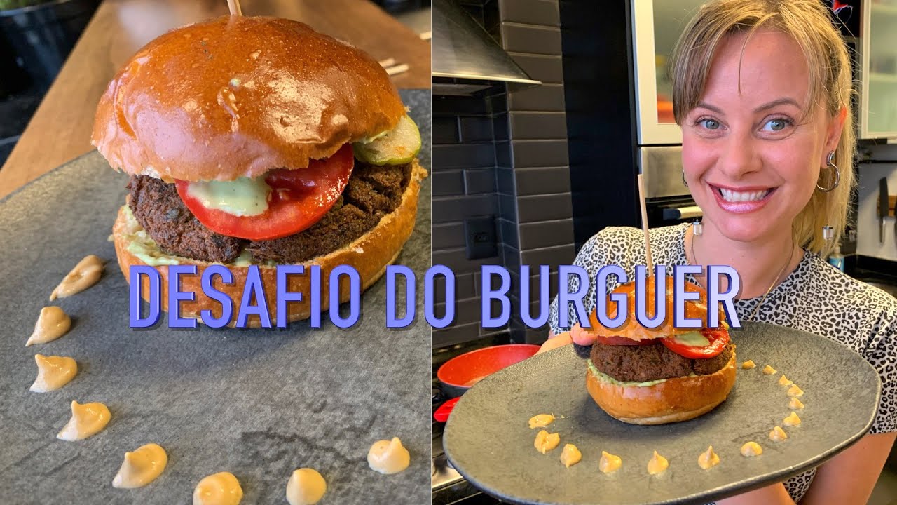 Como fazer Hamburguer de FALAFEL? Desafio dado, desafio aceito| Cozinha da Flora| Burger| Veggie