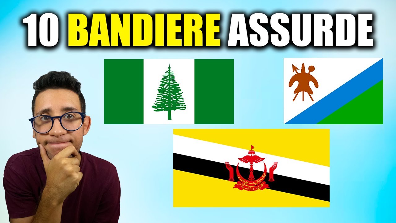 10 BANDIERE ASSURDE CHE ESISTONO DAVVERO  - EP. 2